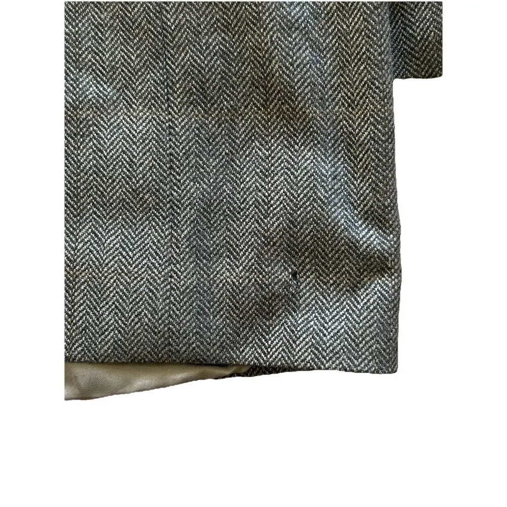 Lauren Ralph Lauren Lambswool Blazer Men's Size 40R Brown Herringbone Two Button
